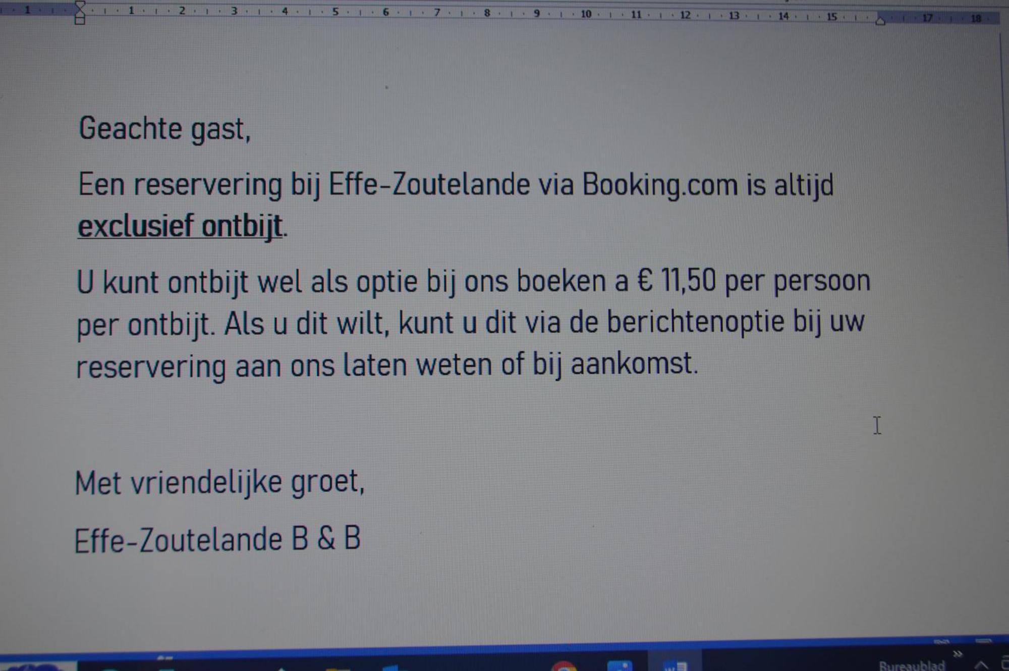 Effe-Zoutelande B&B Exterior photo